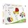 Funskool Plastic Giggles - Baby's Best Friend, Ideal Gift Pack for Infants, 3 Pcs Set, Teethers and Rattles, Multi-Colour Baby Toy Gift Set for New Born, 4 Months and Above