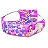 SABIRAT Light Weight Mermaid Ball Pool for Boys and Girls, Foldable with 50 Balls Play Tent for Kids, Activity Ball Pool (Multicolor)