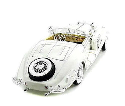 Maisto 1936 Mercedes-Benz 500K Type Special Roadster 1:18 Premiere Edition - White
