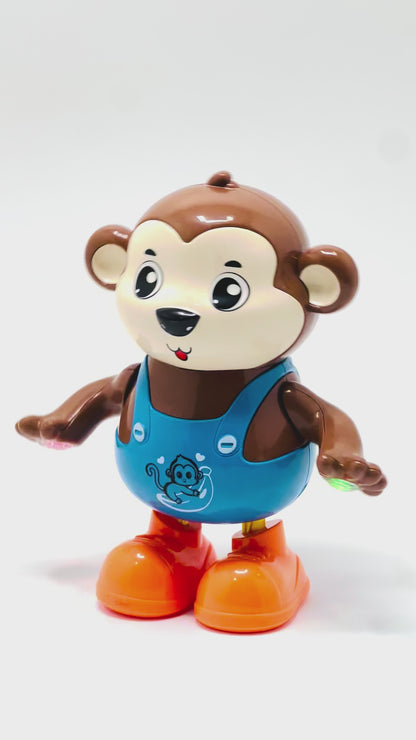 Funny Dancing Monkey Toy with Music, Lights & Swinging Hands for Kids