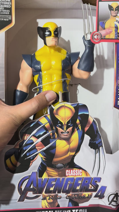 Wolverine Action Figure with Sound