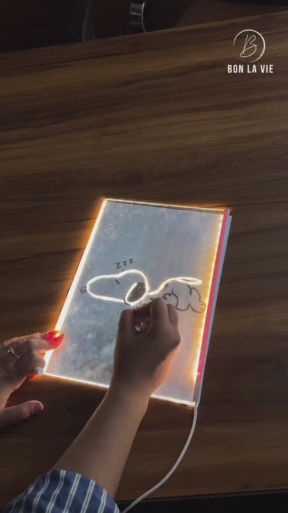 Acrylic Luminescent LED Board Large