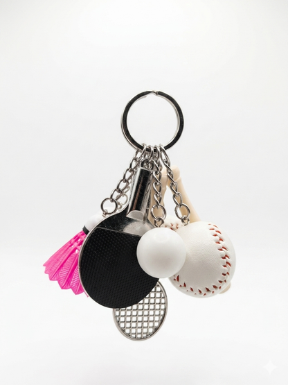 Mini Sports Keychain Set