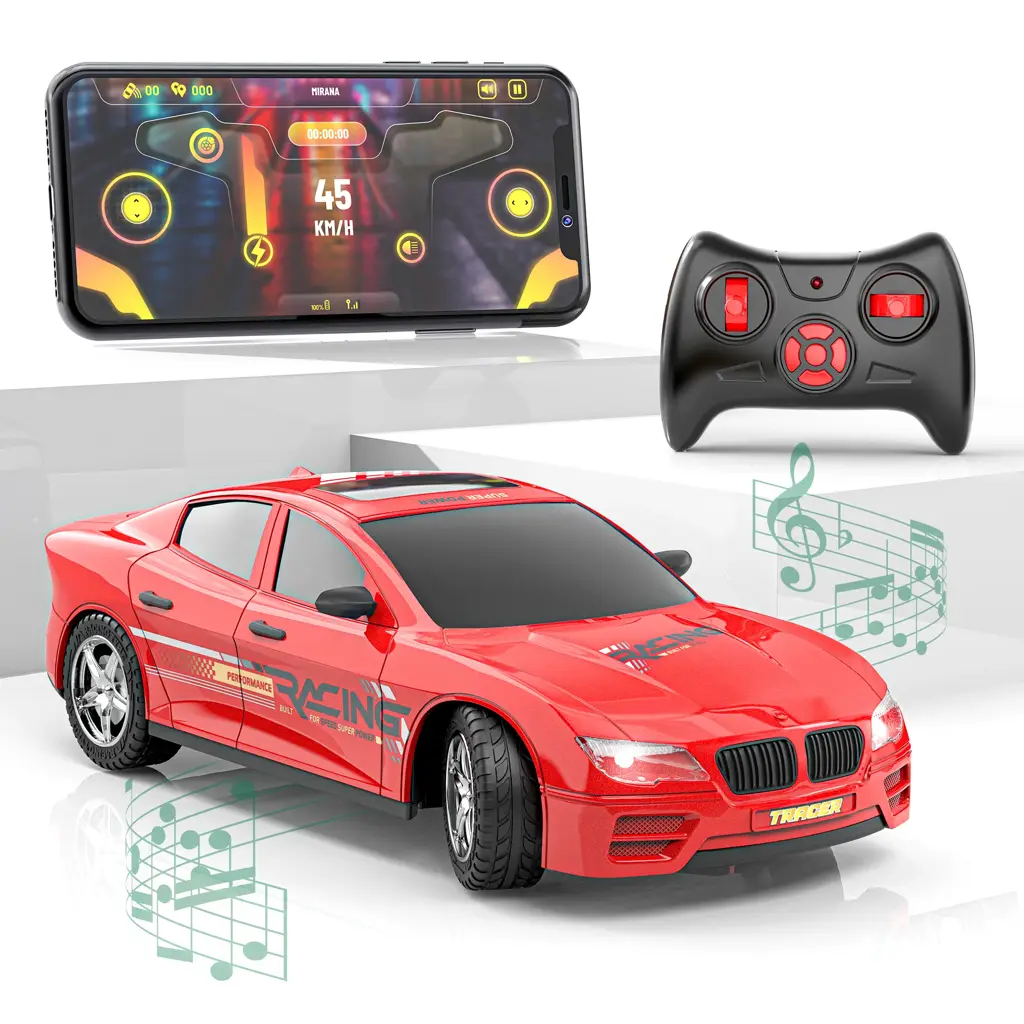 Mirana Tracer RC Car with Bluetooth Speaker & App Control