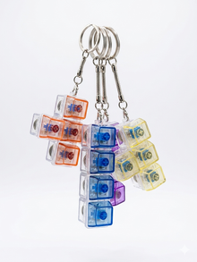 LED Keyboard Switch Keychain