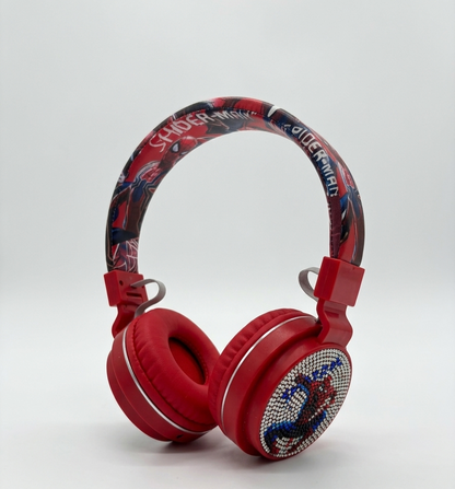 Spider-Man Wireless Kids' Headphones – Sparkling Bling Design
