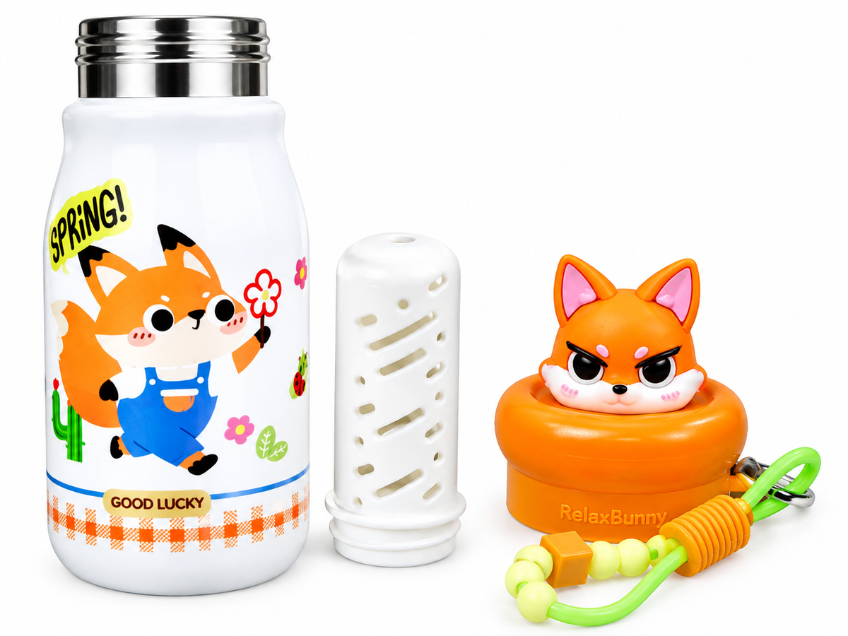 Animal Cartoon Stainless Steel Water Bottle 500ml