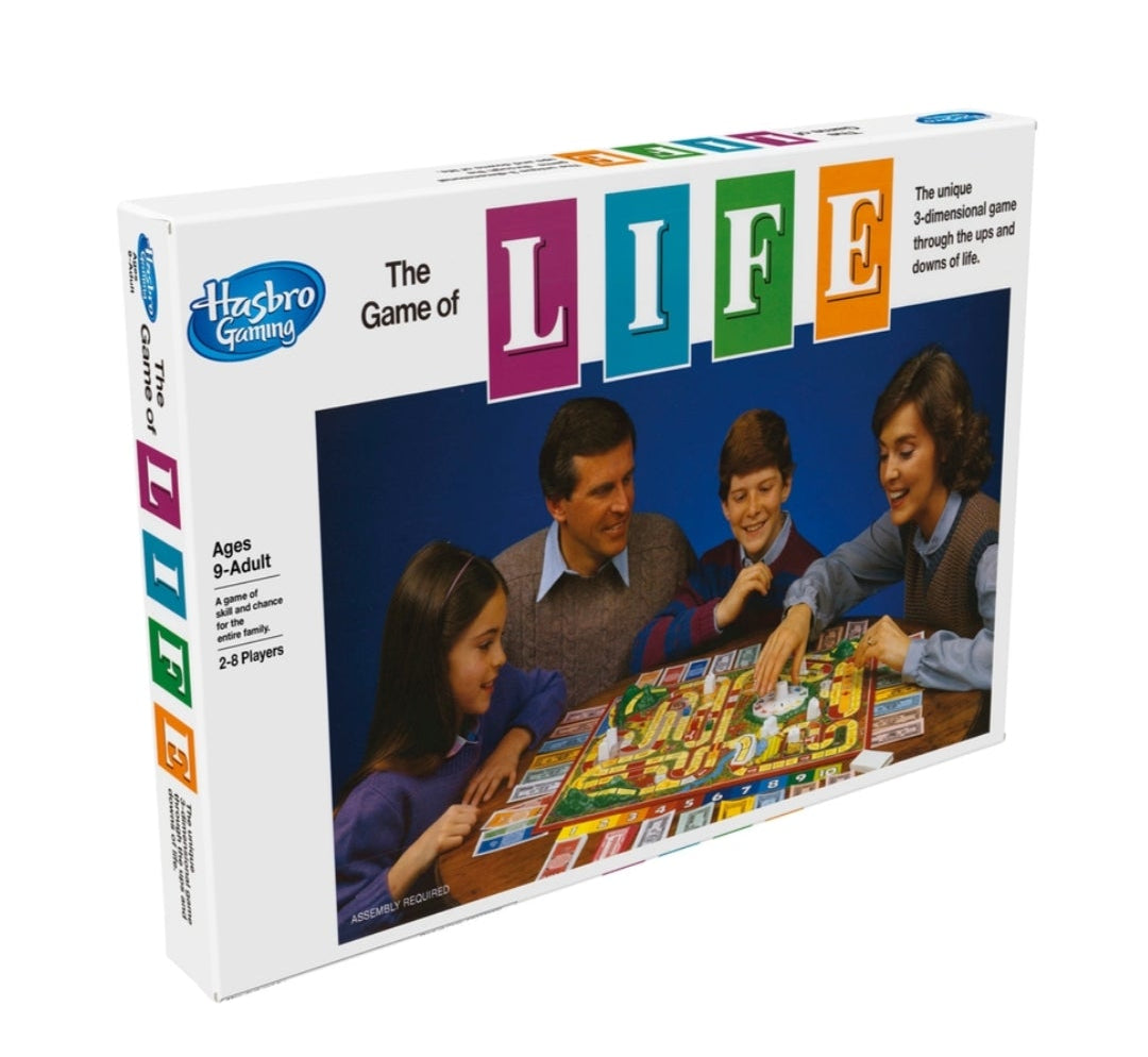Hasbro The Game of Life – Classic Family Board Game Ages 9+