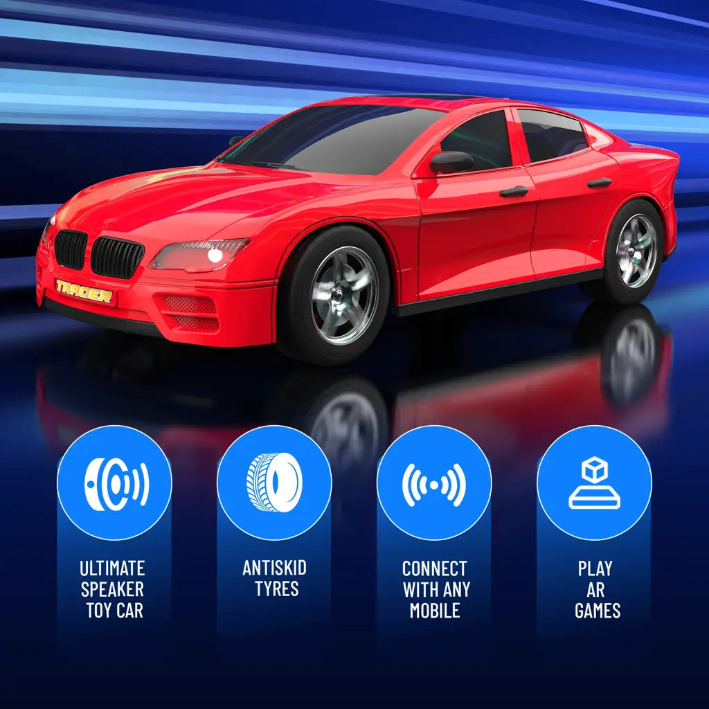 Mirana Tracer RC Car with Bluetooth Speaker & App Control