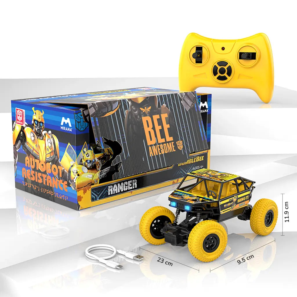 Mirana Transformers Bumblebee RC Rock Crawler Car