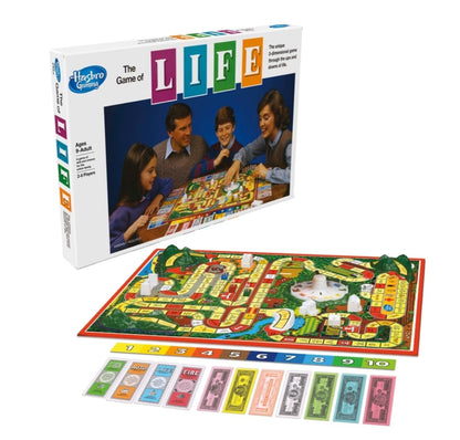 Hasbro The Game of Life – Classic Family Board Game Ages 9+