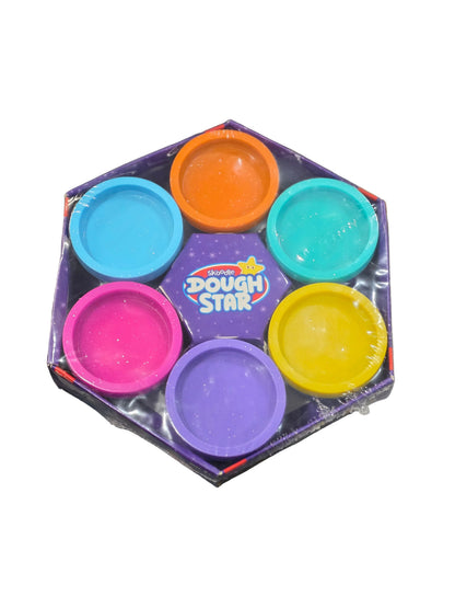 Skoodle Dough Star Carnival Pack of 6 Shades - 150g