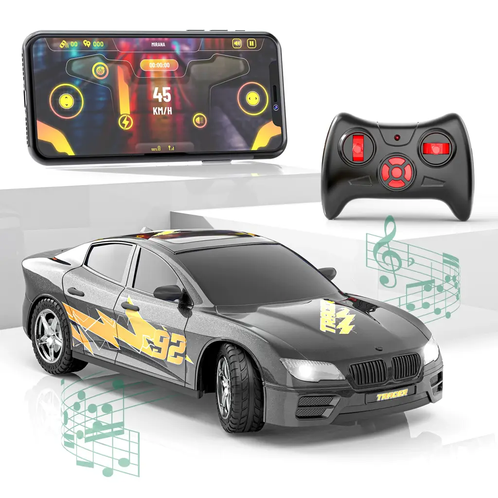 Mirana Tracer RC Car with Bluetooth Speaker & App Control