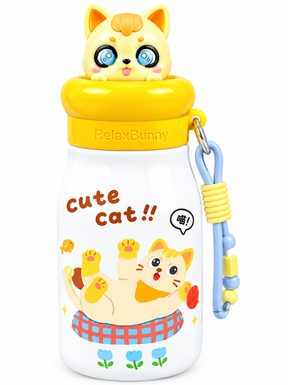 Animal Cartoon Stainless Steel Water Bottle 500ml