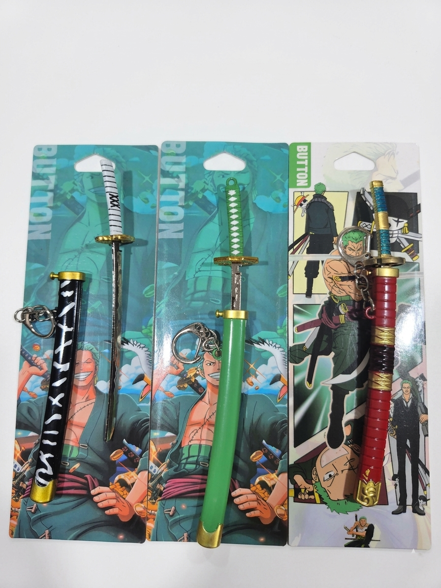 Roronoa Zoro Katana Sword Keychain