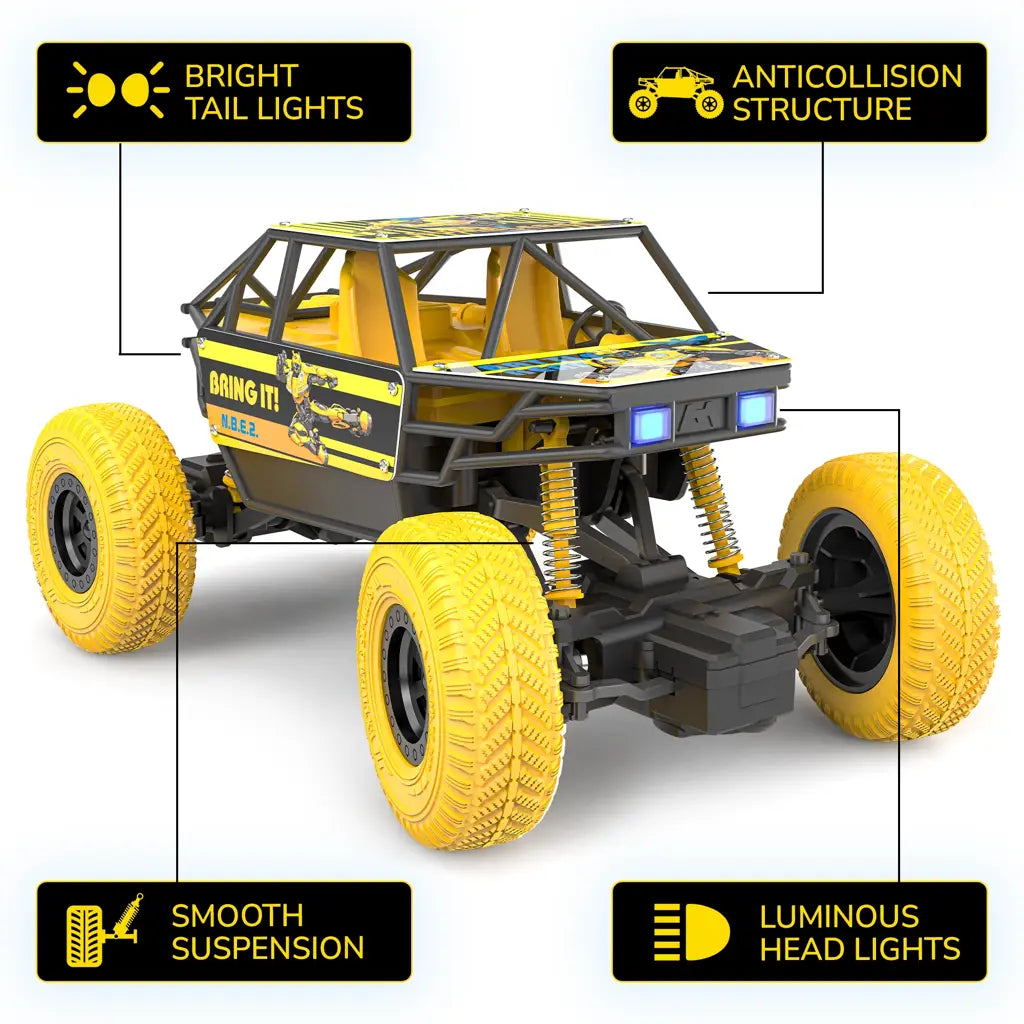 Mirana Transformers Bumblebee RC Rock Crawler Car