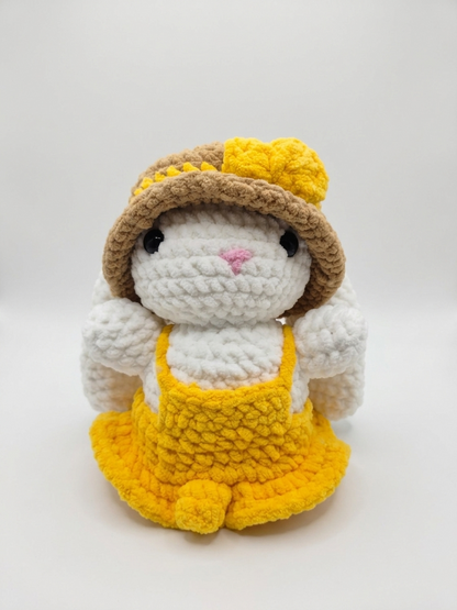 Handcrafted Crochet Kawaii Bunny Soft Toy
