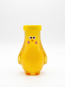 Hen Shape Glitter Slime Bottle