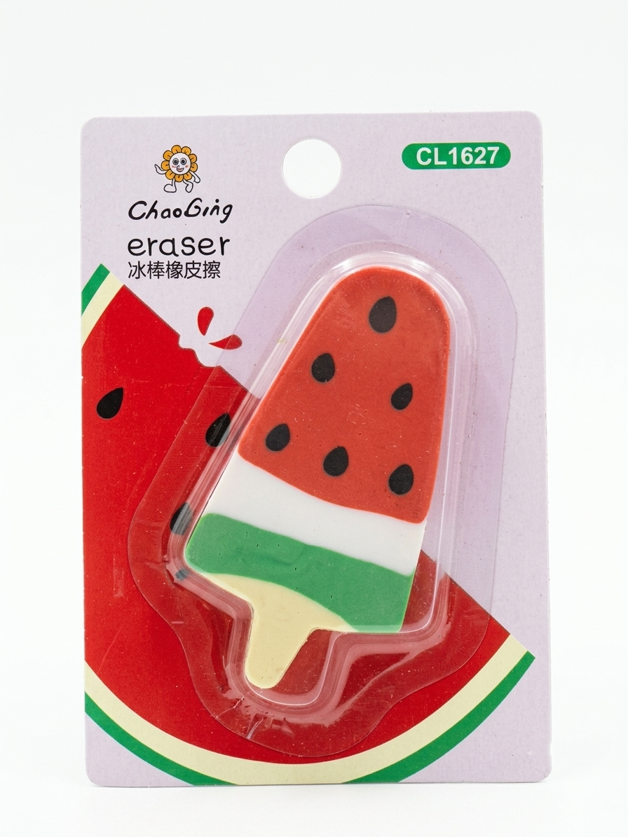ChaoGing Ice Cream Fruit Shaped Novelty Eraser