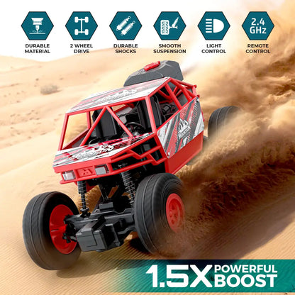Mirana Smoke Duster Off-Road RC Monster Truck, Smoke + Light + Boost 1:20 Scale