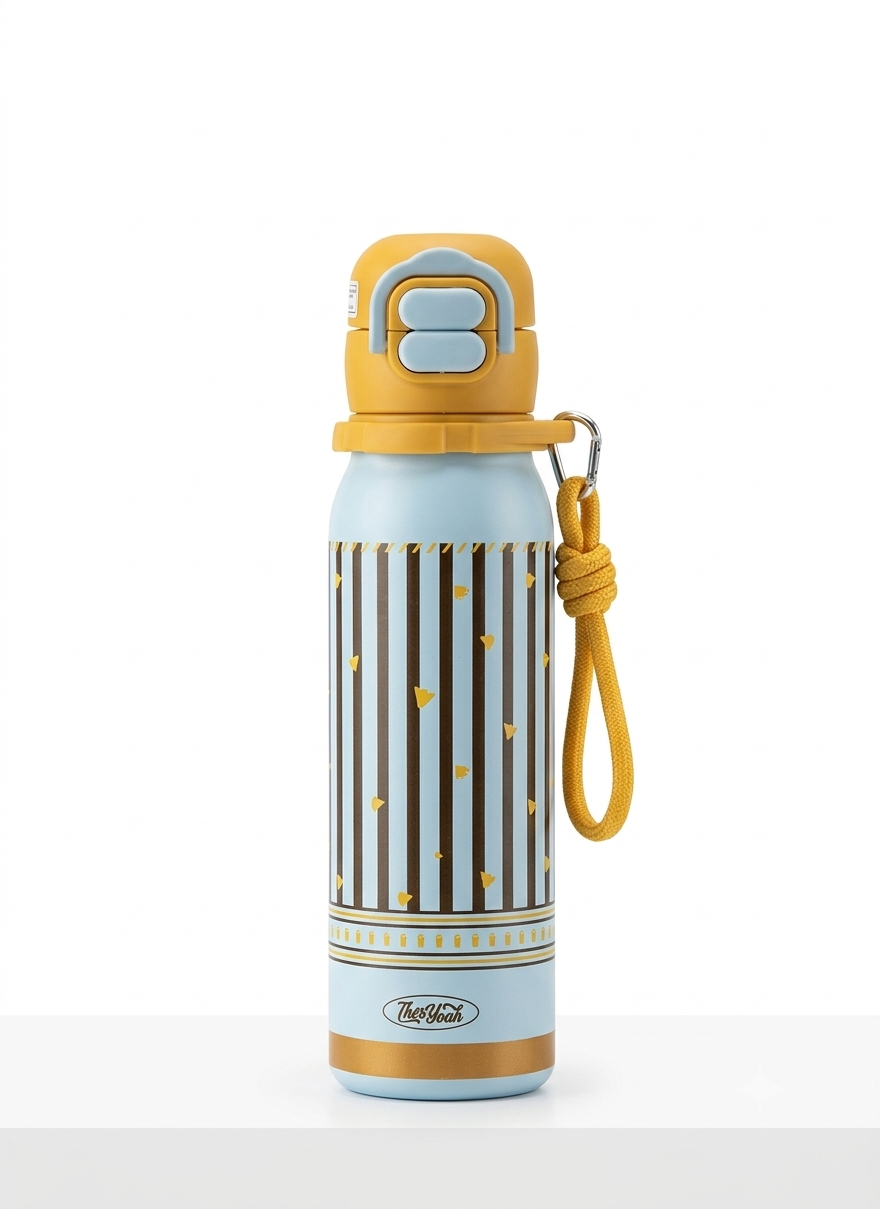 Sport Insulated Bottle Flip Straw, Leakproof 560ml