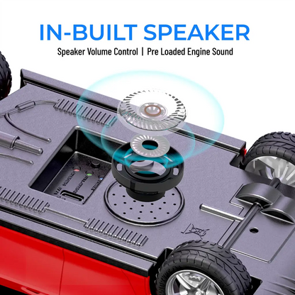 Mirana Tracer RC Car with Bluetooth Speaker & App Control