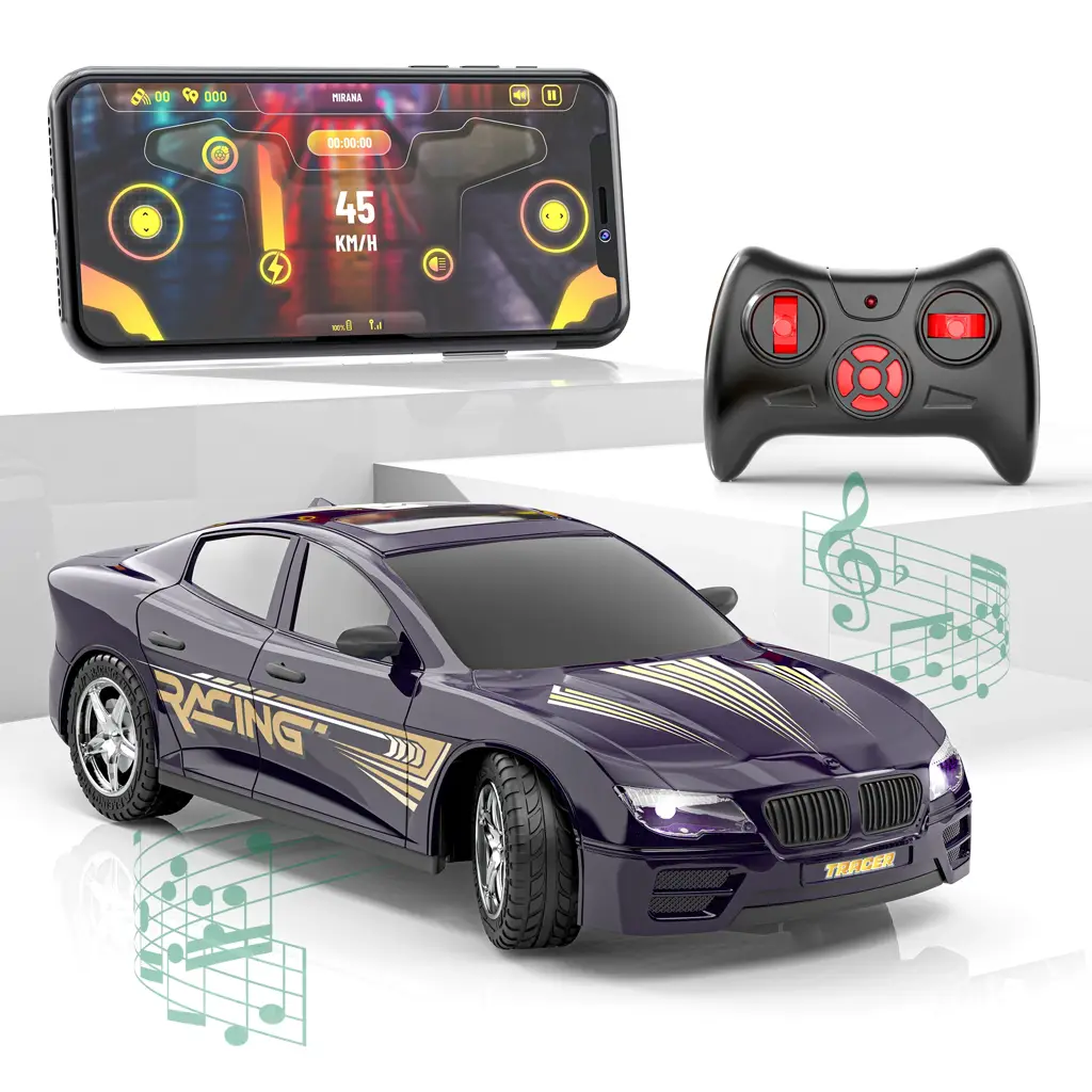 Mirana Tracer RC Car with Bluetooth Speaker & App Control