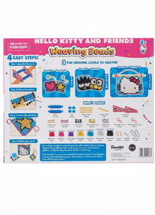 Hello Kitty and Friends Weaving Beads Kit – DIY Loom Set
