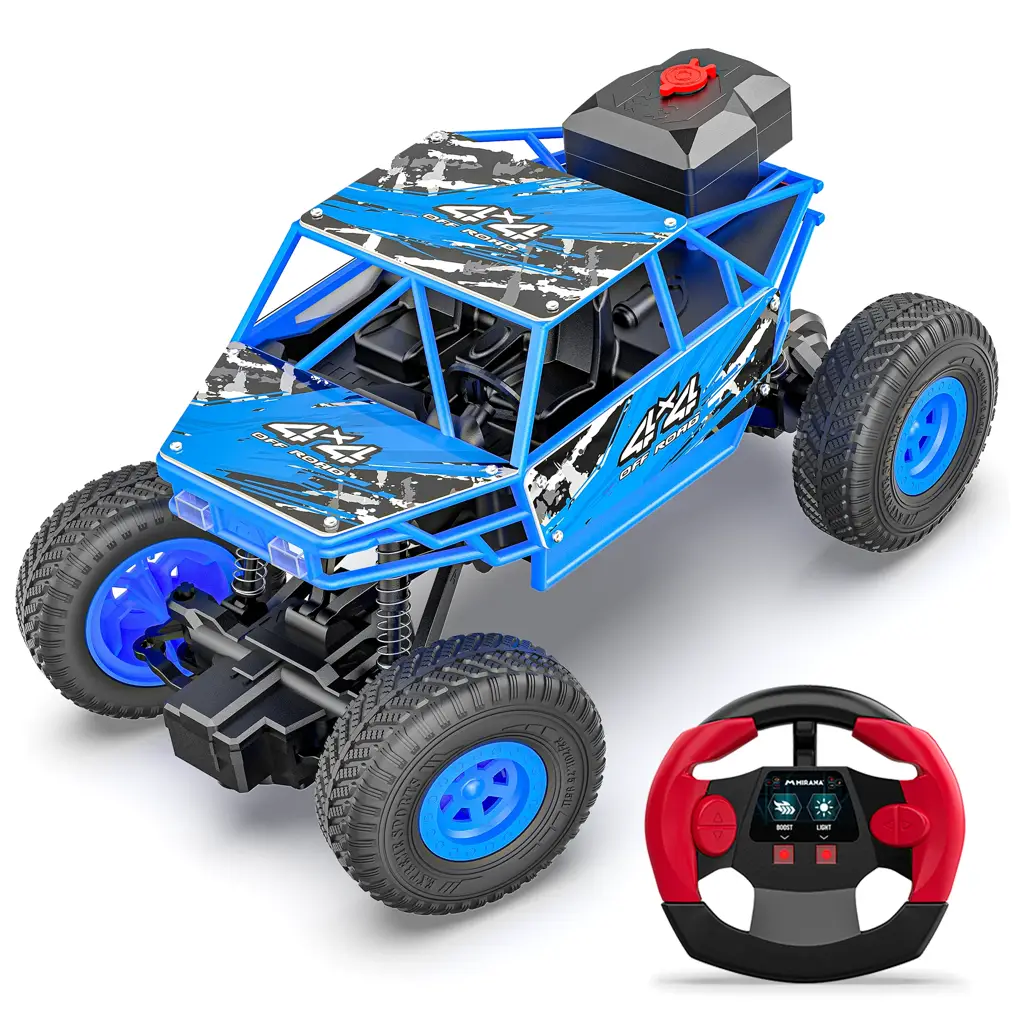 Mirana Smoke Duster Off-Road RC Monster Truck, Smoke + Light + Boost 1:20 Scale