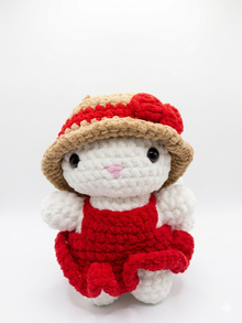 Handcrafted Crochet Kawaii Bunny Soft Toy