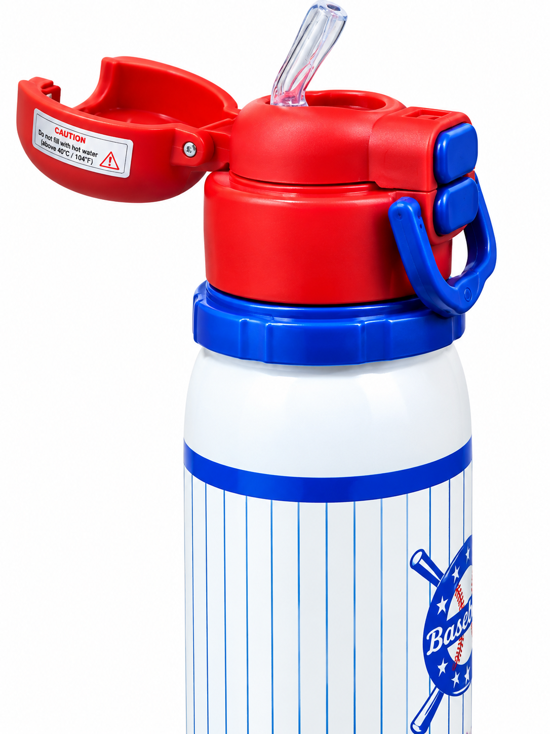 Sport Insulated Bottle Flip Straw, Leakproof 560ml
