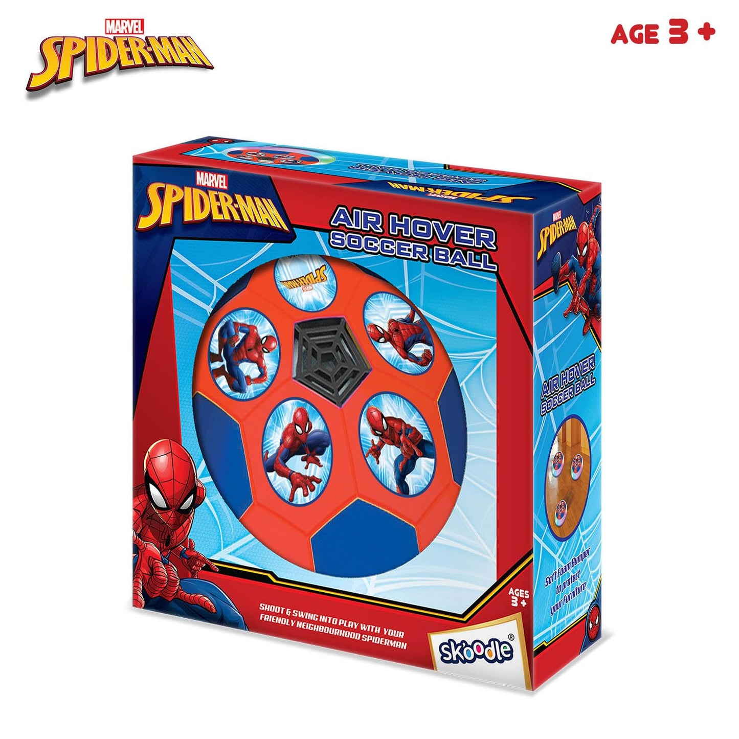 SKOODLE Disney Spiderman Air Hover Soccer