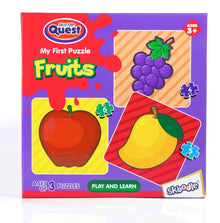 Skoodle My First Fruits Puzzle Set of 3