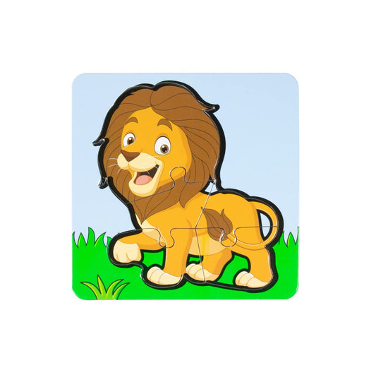 Skoodle My First Puzzle Jungle for 3 Old Kids and Above, Animal Puzzles for Kids, Educational Learning Toys for Girls and Boys