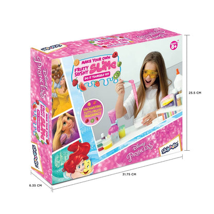 SKOODLE Princess - Make Your Own Fruity Slushy Slime, Educational DIY Activity Toy Kit for Ages 8+, Creative Learning Games for Growing Children