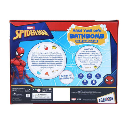 Skoodle Spiderman - Make Your Own Fresh Shampoo, Educational DIY Activity Toy Kit for Ages 8+, Creative Learning Games for Growing Children