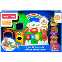 Winfun Light N Sounds Sorter Treehouse Baby Learning Toy | Age 12M+