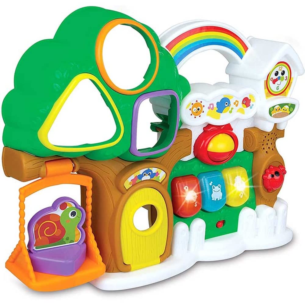 Winfun Light N Sounds Sorter Treehouse Baby Learning Toy | Age 12M+