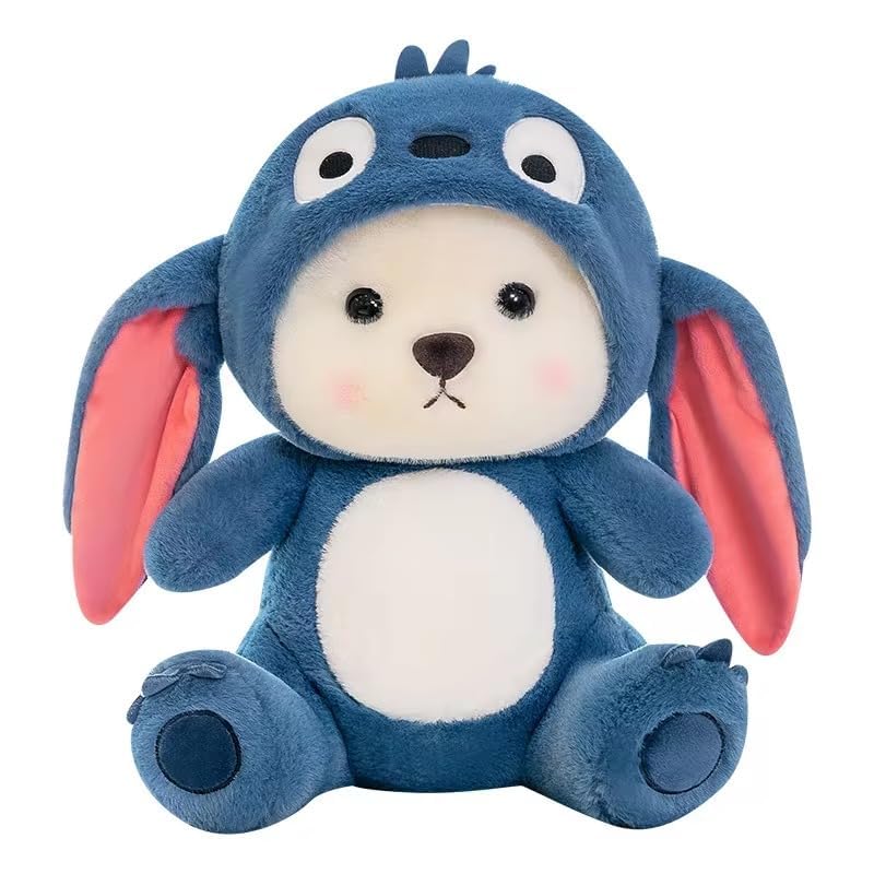 Storescent Hooded Stitch-Style Plush Teddy Bear 40cm