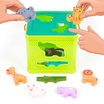 Ratna's Animals Shape Sorter with Hammering Fun Learning & Educational Toys for Babies & Toddlers