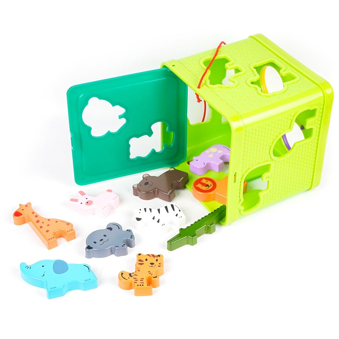 Ratna's Animals Shape Sorter with Hammering Fun Learning & Educational Toys for Babies & Toddlers