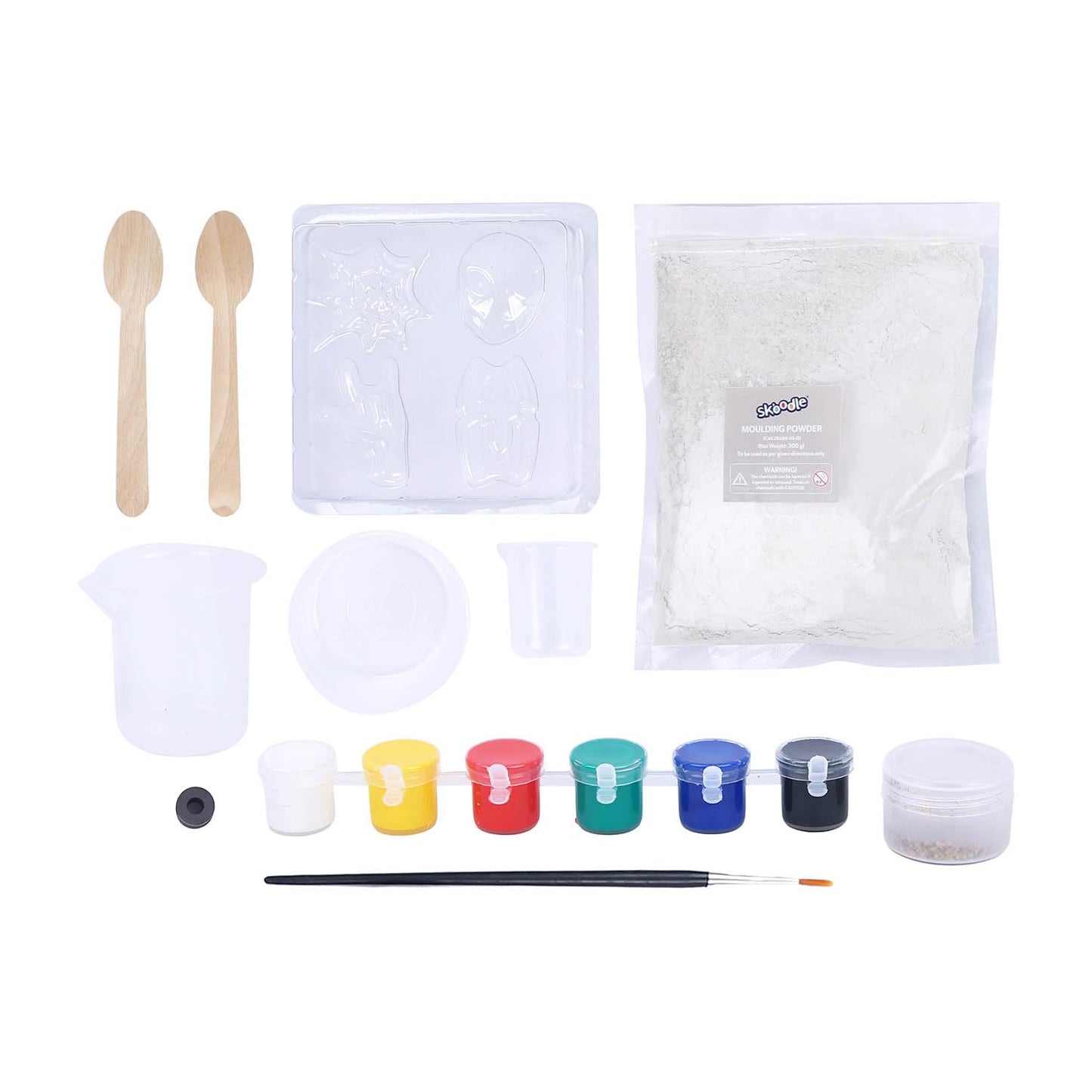 Skoodle Spiderman Creative Kids Art and Craft Kit - Fridge Magnet Making DIY Toy for Ages 8 Years & Above, Fun Kids Activity - Includes Moulds and Paints for Endless Crafting Adventures