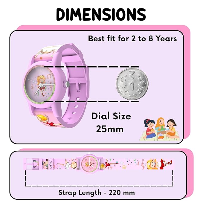 SPIKY Analog Kids Watch | Sports Theme Floral Printed Dial & Strap | Unbreakable TPU Strap | 30M Water Resistant, Fun & Stylish Watch | Best Birthday Gift for Boy and Girls | Suitable for 2 to 8 Years