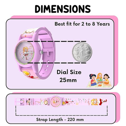 SPIKY Analog Kids Watch | Sports Theme Floral Printed Dial & Strap | Unbreakable TPU Strap | 30M Water Resistant, Fun & Stylish Watch | Best Birthday Gift for Boy and Girls | Suitable for 2 to 8 Years