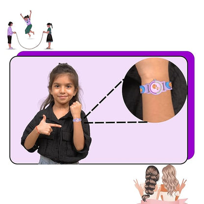 SPIKY Analog Kids Watch | Sports Theme Floral Printed Dial & Strap | Unbreakable TPU Strap | 30M Water Resistant, Fun & Stylish Watch | Best Birthday Gift for Boy and Girls | Suitable for 2 to 8 Years