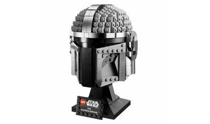LEGO Star Wars The Mandalorian Helmet 75328 Building Kit for Adults; Collectible Brick-Built Display Model