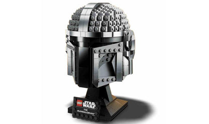 LEGO Star Wars The Mandalorian Helmet 75328 Building Kit for Adults; Collectible Brick-Built Display Model
