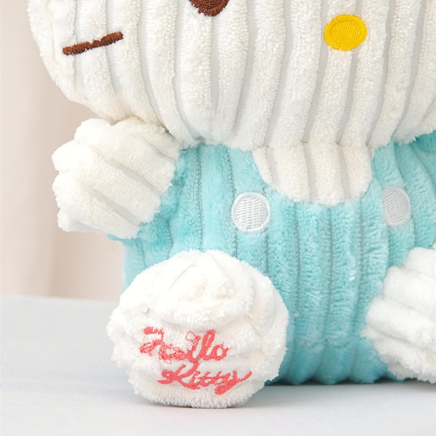 Hello Kitty Corduroy Plush Soft Toy – 25 cm Stuffed Toy for Kids