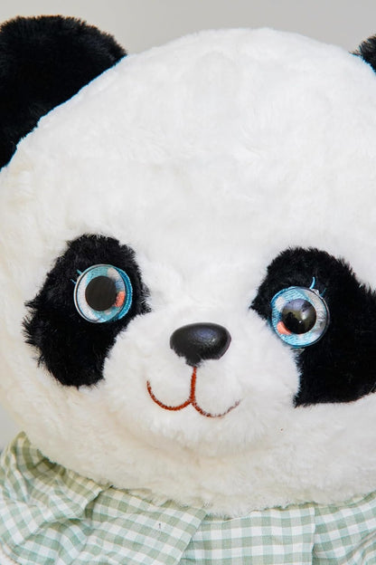 Teddyera Panda Plush Soft Toy 50cm - Olive Green Scarf