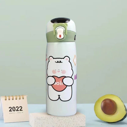 Bear Insulated Bottle with Temp Display 450 ml